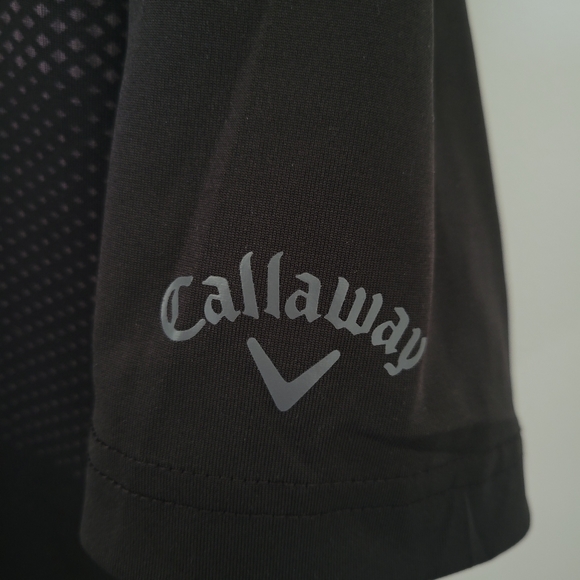 Callaway Men's Medium Black Golf Shirt - Picture 4 of 4